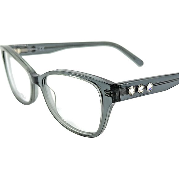 Swarovski SK5430 Womens Plastic Eyeglass Frame 020 Grey 53-15